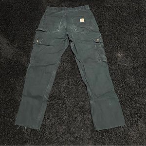 Dark Green Carhartt Pants